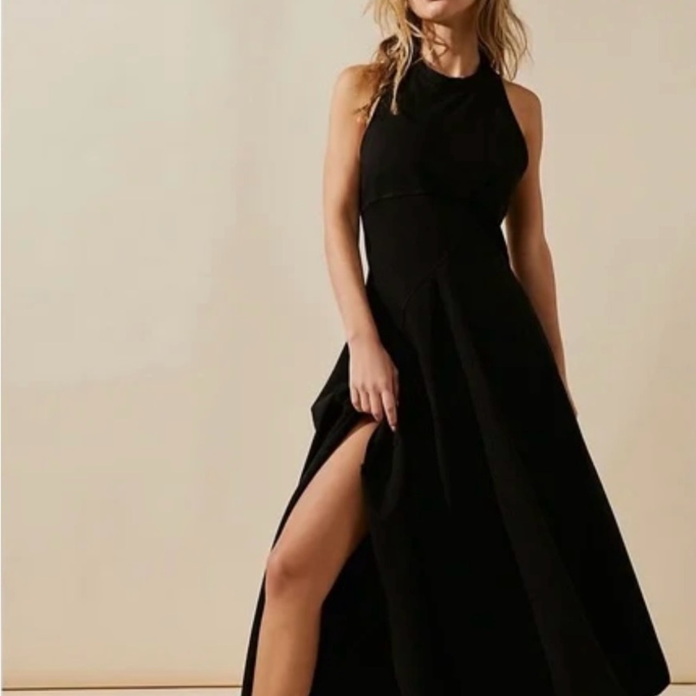 Free People Black Dress - Main Street Midi